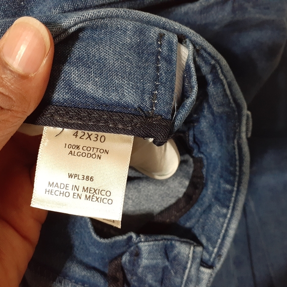 Vintage Men's Haggar Pleated Jeans - Picture 7 of 15